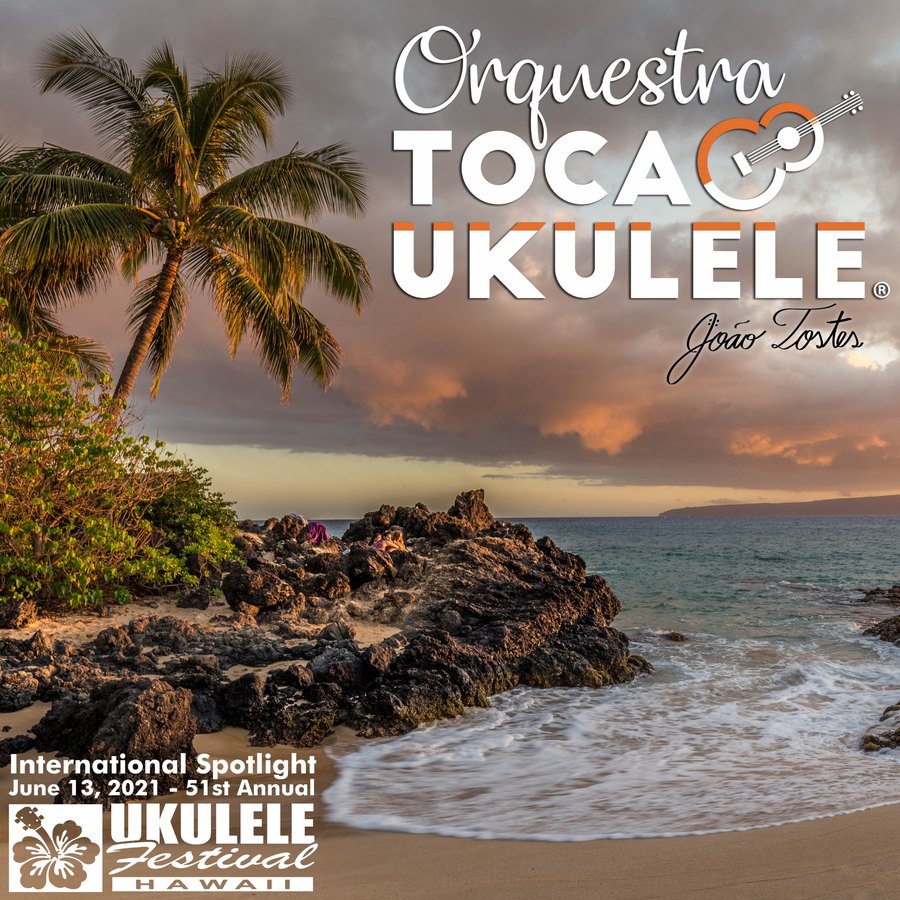 Capa da Orquestra Toca Ukulele no 51st Ukulele Festival Hawaii